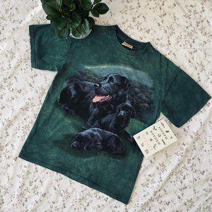vintage labrador dog graphic animal tee